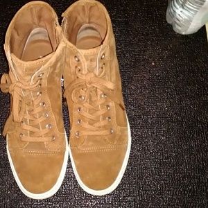 Lauren Ralph Lauren suede women's Hi-top Sneakers